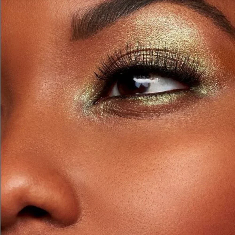 MAC I LIKE TO WATCH Eye Shadow ~ Midtone Brown Gold ~Dazzleshadow Metallic NIB